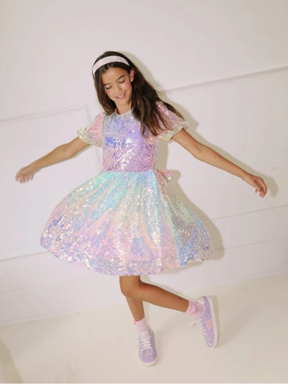 Lola + The Boys Ombré Princess Party Dress